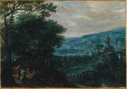 Gillis van Coninxloo Landscape with Venus and Adonis Germany oil painting artist